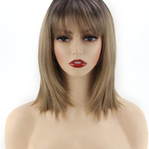 Bob wig with bangs - Picture 3 of 10